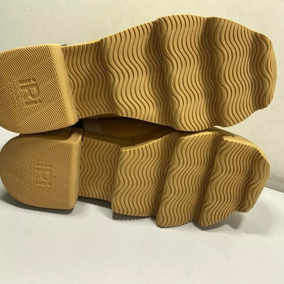 NEW Iri NYC Womens Odele Boots Size 5 Zip-Up Camel Brown Leather Heeled Lined - Picture 4 of 8